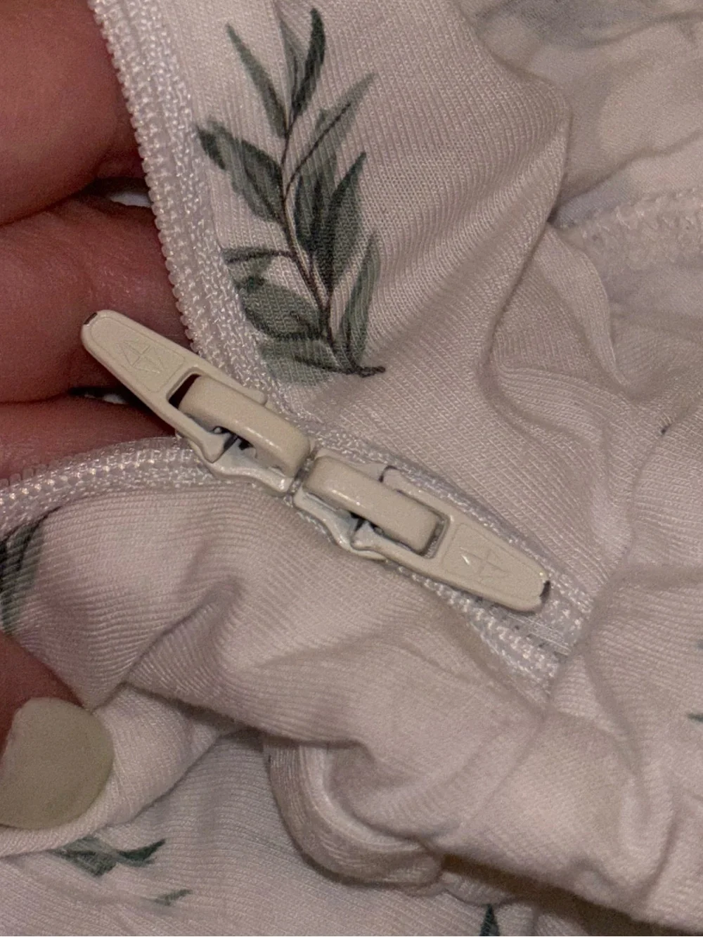 Kyte Baby Zippered Footie in Eucalyptus / 18-24 months